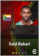 Saïd Bakari RB card