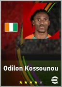 بطاقة Odilon Kossounou · CB