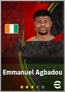 Carte de Emmanuel Agbadou · CB