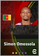بطاقة Simon Omossola · GK