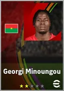 بطاقة Georgi Minoungou · RMF