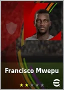 Carte de Francisco Mwepu · CF