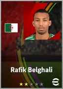 بطاقة Rafik Belghali · RB