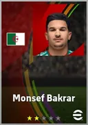 بطاقة Monsef Bakrar · CF