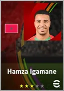 بطاقة Hamza Igamane · CF