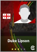 بطاقة Duke Lipson · CB