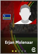 بطاقة Erjan Molenaar · CB