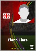 Flann Clare GK card