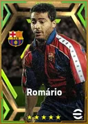 بطاقة Romário · CF