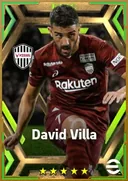 بطاقة David Villa · CF