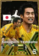 بطاقة Kawaguchi Yoshikatsu · GK