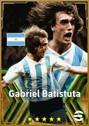Carte de Gabriel Batistuta · CF
