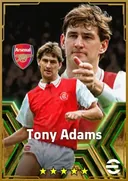 Carte de Tony Adams · CB