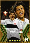 David Villa CF card