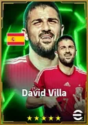 Carte de David Villa · CF