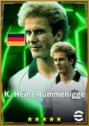 بطاقة K. Heinz Rummenigge · CF