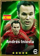 بطاقة Andrés Iniesta · AMF