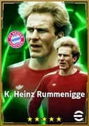 بطاقة K. Heinz Rummenigge · CF