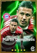 بطاقة Martín Demichelis · CB