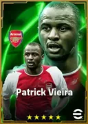 Carte de Patrick Vieira · DMF