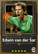 Edwin van der Sar GK card