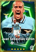Carte de Juan Sebastián Verón · AMF