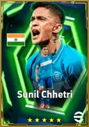 Carte de Sunil Chhetri · CF