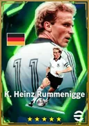 K. Heinz Rummenigge CF card