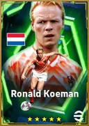 Carte de Ronald Koeman · CB