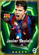 Carte de Javier Saviola · CF