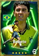 بطاقة Bebeto · CF