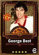 George Best RWF card