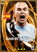 بطاقة Andrés Iniesta · LMF