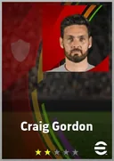 Carte de Craig Gordon · GK